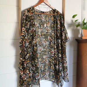 Full Tilt Kimono Shawl M
